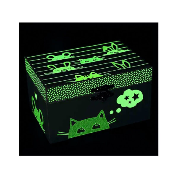 Speeldoosje Katten - Glow in the dark